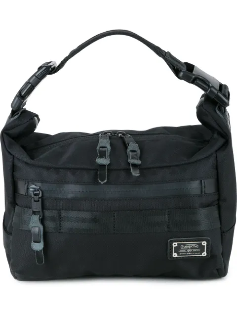 As2ov small Cordura Dobby 2way shoulder bag Black 06141210