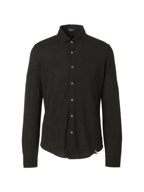 Drumohr classic shirt Black DTJ609