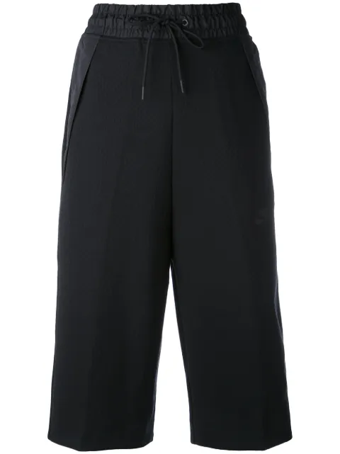 Nike drawstring capri trousers Black 832648
