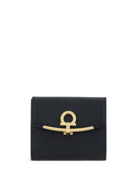 Ferragamo fold-over clasp purse Black 673998