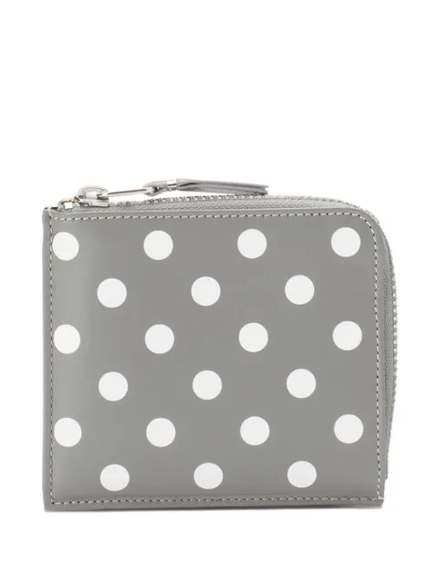 Comme Des Garçons Wallet polka dots wallet Grey SA3100PD