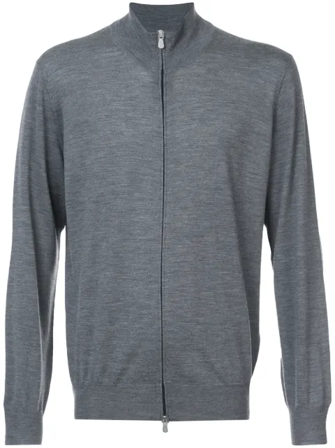 Brunello Cucinelli zipped cardigan Grey M2400106CG217