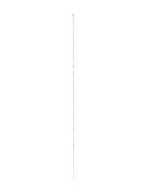 Shihara 18kt yellow gold Chain Pierce 200 (01) diamond earring Metallic 01101EY200