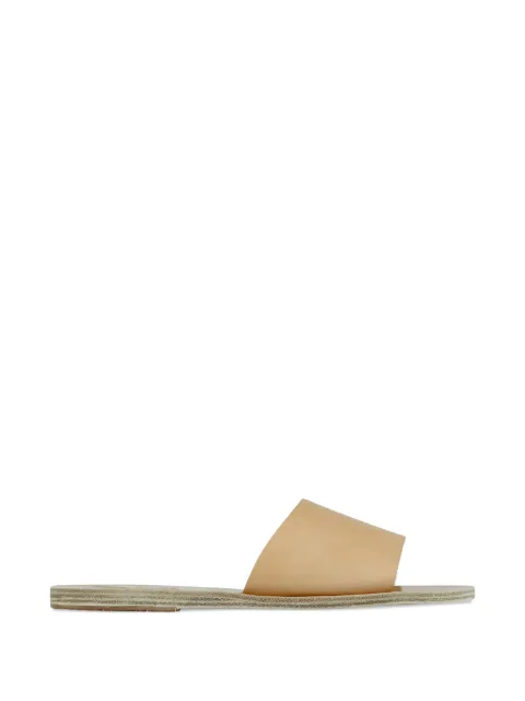 Ancient Greek Sandals Taygete flat sandals Neutrals TAYGETEVACHETTA