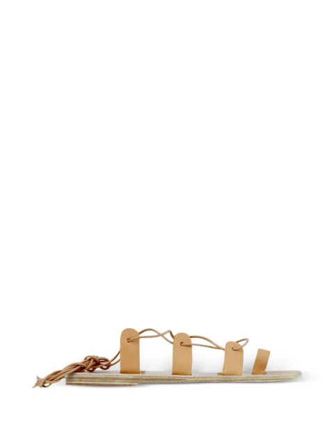 Ancient Greek Sandals Alcyone flat sandals Neutrals ALCYONEVACHETTA