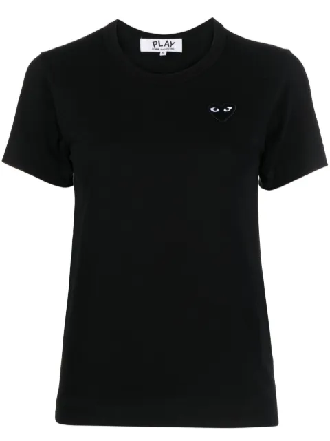 Comme Des Garçons Play heart logo T-shirt Black P1T063