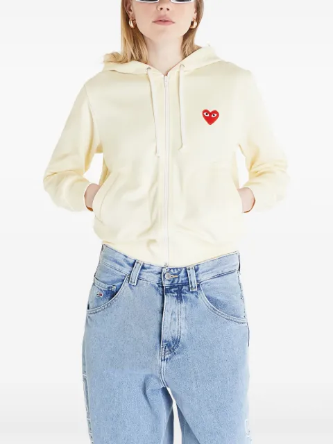 Comme Des Garçons Play heart-patch hoodie Neutrals P1T171