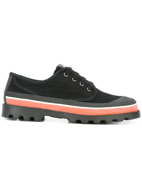 Valentino Garavani perforated-canvas lace-up sneakers YS0967GTS