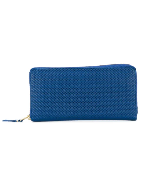 Comme Des Garçons Wallet embossed wallet Blue SA0110LG