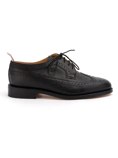 Thom Browne grain-textured leather oxfords Black FFO002A00198