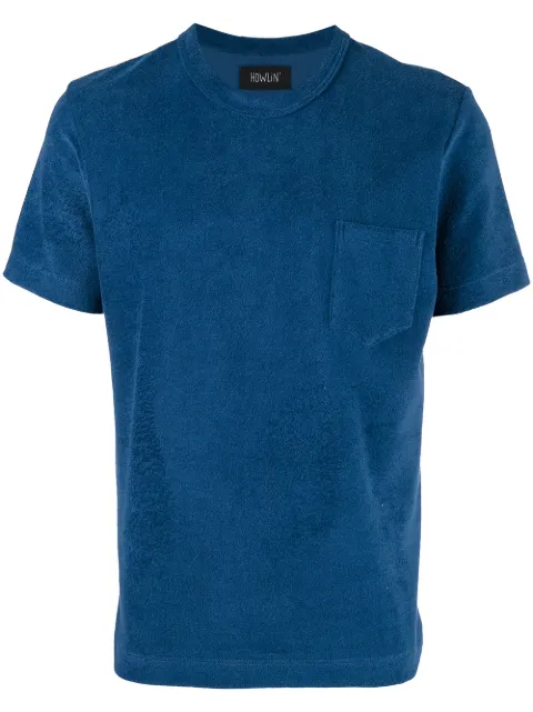 Howlin' textured T-shirt Blue FONS