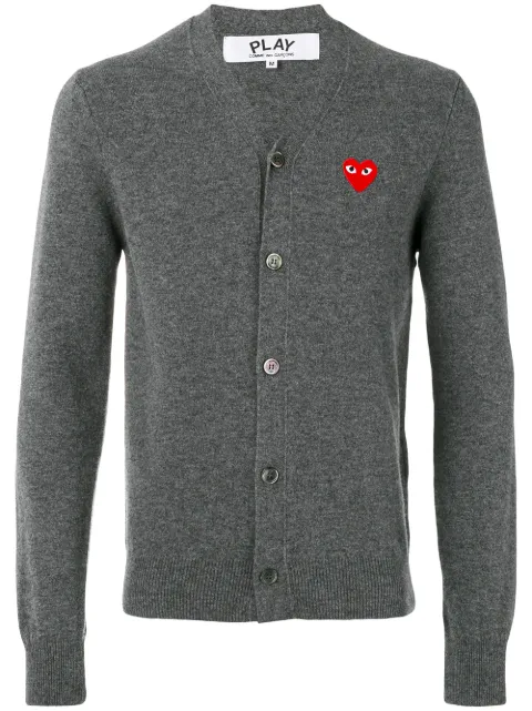 Comme Des Garçons Play lightweight cardigan Grey P1N008