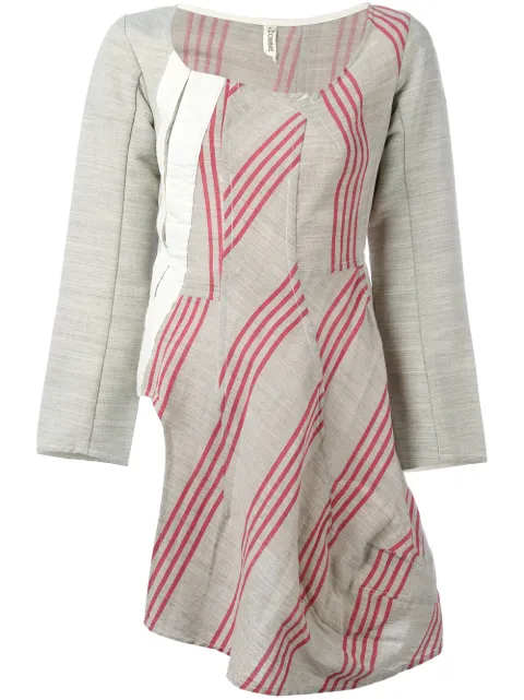 Comme Des Garçons Pre-Owned Deconstructed dress Grey CDG676