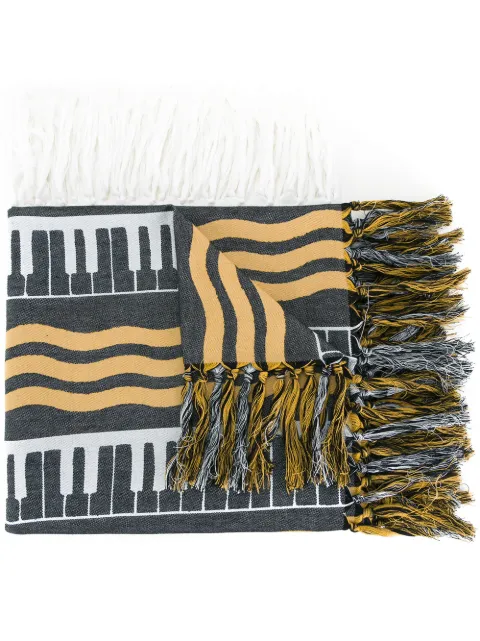 Undercover striped scarf Multicolour UCS4S02