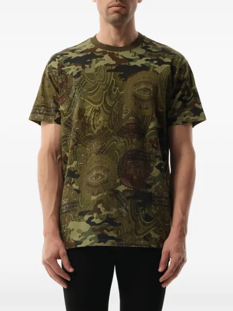 Givenchy camouflage print T-shirt Green 17J7381917