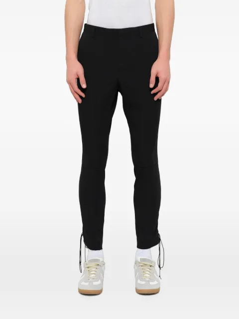 Lanvin belt-loops cropped trousers Black RMTR0014E17