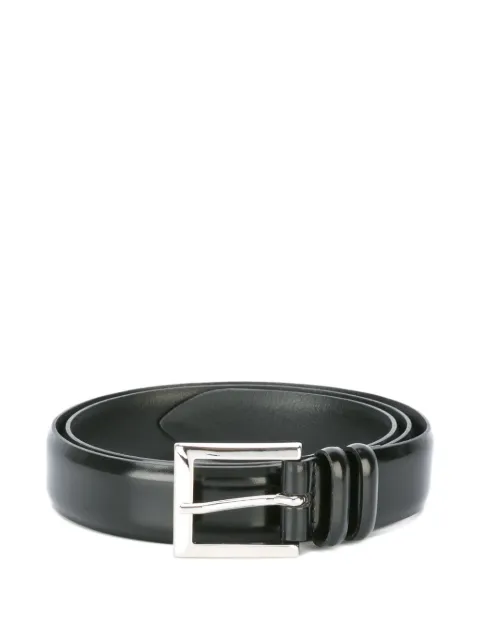 Orciani buckle-fastening leather belt Black U03201CAF