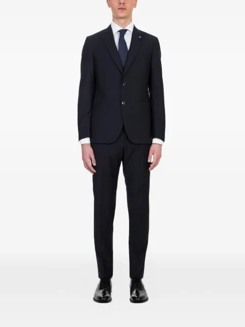 Lardini single-breasted suit Black EC76737SE483126127469