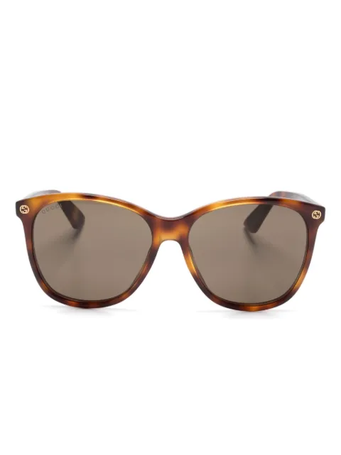 Gucci Eyewear round-frame sunglasses Brown GG0024S
