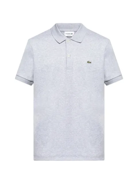Lacoste logo patch polo shirt Grey DH20500