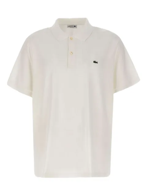 Lacoste cotton polo shirt White DH20500