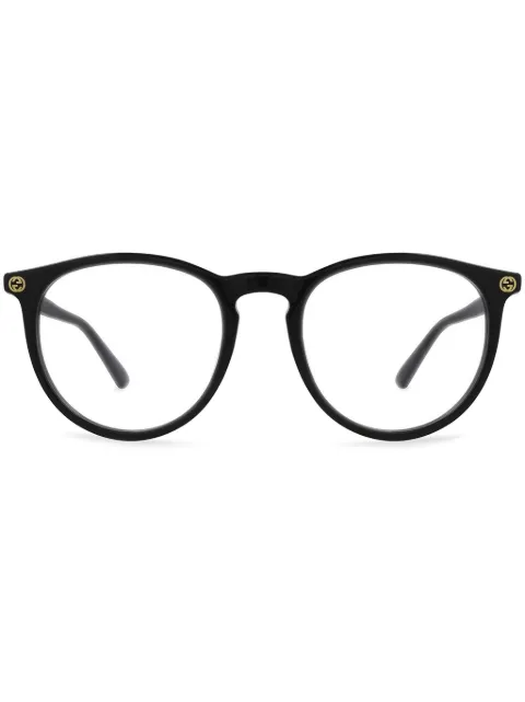 Gucci round-frame glasses Black GG0027O001