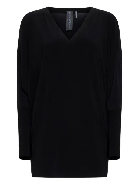 Norma Kamali V-neck sweater Black NKKK4266PL123001