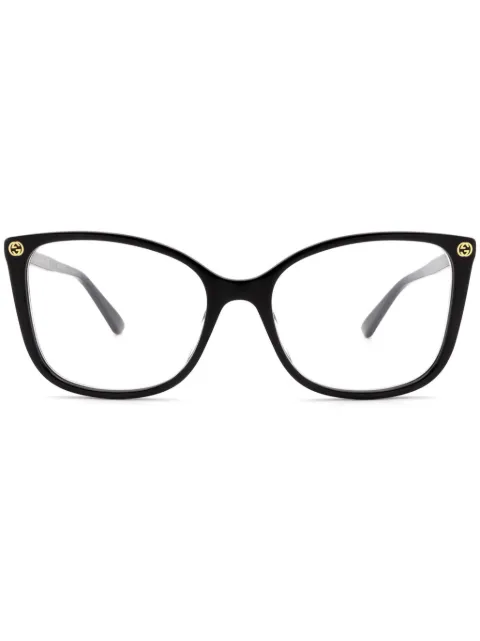 Gucci Eyewear Interlocking G glasses Black GG0026O001