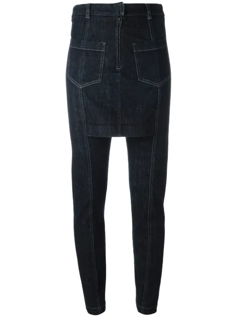 Maison Martin Margiela Pre-Owned slim fit skirt jeans Blue MMM051