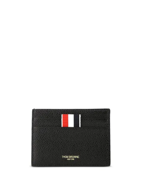 Thom Browne pebbled leather cardholder Black MAW020L00198