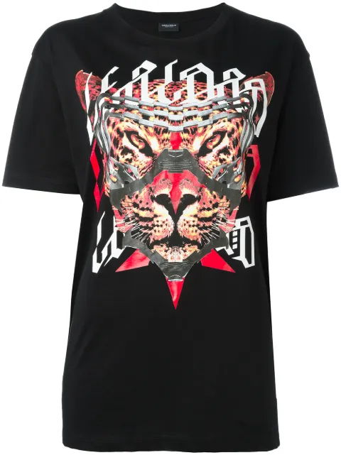 COUNTY OF MILAN 'Feliciana' T-shirt Black CWAA016S170472281000