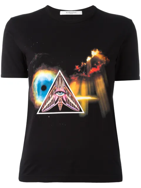 Givenchy Iconic Eye printed T-shirt Black 17U7707497