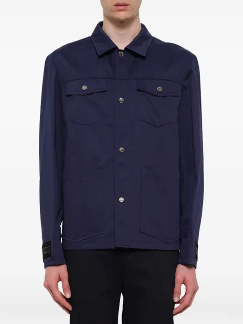 Kenzo shirt jacket Blue F755VE3341MA