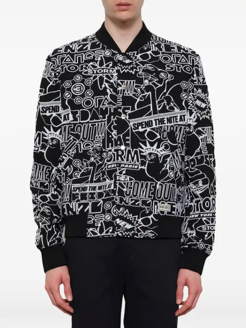Kenzo Storm Flyer bomber jacket Black F755BL1011OE