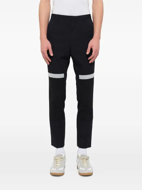 Lanvin band-detail cropped trousers Blue RMTR0016E17