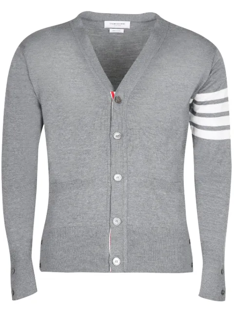 Thom Browne 4-Bar cardigan Grey MKC002A00014