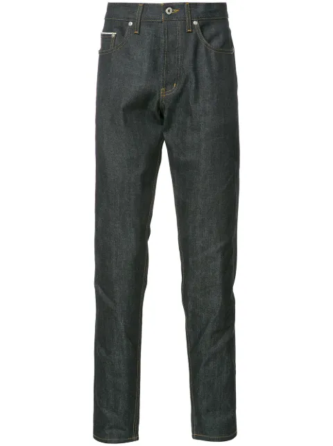 Naked and Famous straight jeans Blue 012776