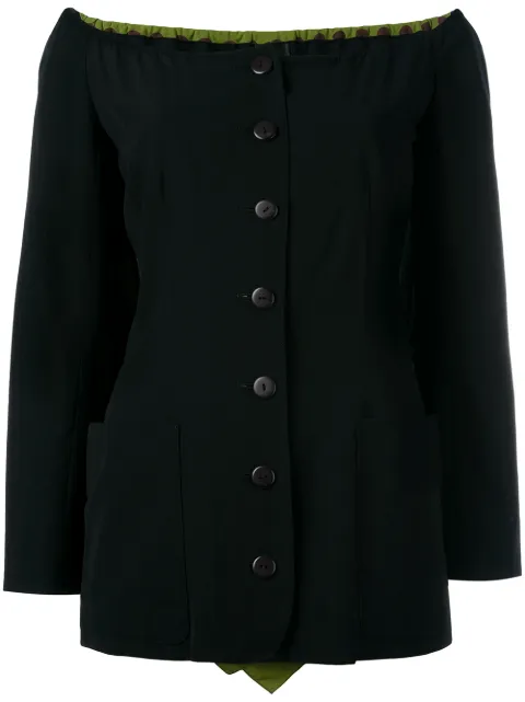 Jean Paul Gaultier Pre-Owned Foulard jacket Black JPG1540