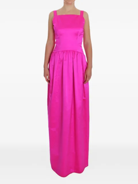 Dolce & Gabbana ruched midi dress Pink F63M4TFURAG
