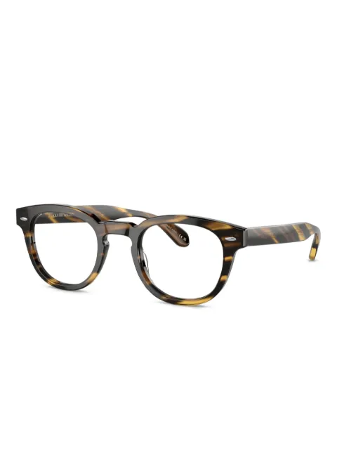 Oliver Peoples square-frame glasses Brown OV5036