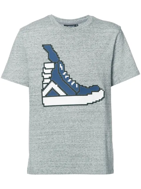 Mostly Heard Rarely Seen 8-Bit sneaker T-shirt Grey MHEB02AGT06B