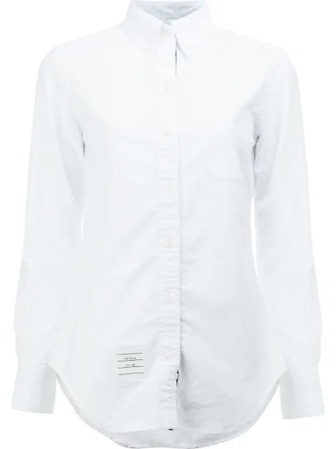 Thom Browne button-down cotton shirt White FLL005E00139