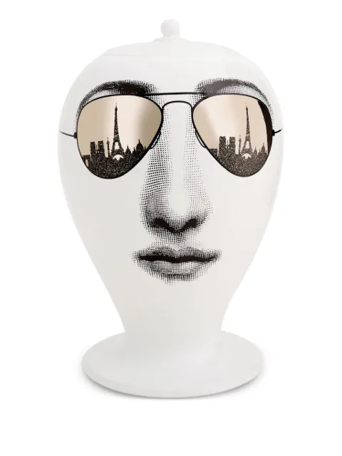 Fornasetti 'Paris Tour' vase White FOR10540