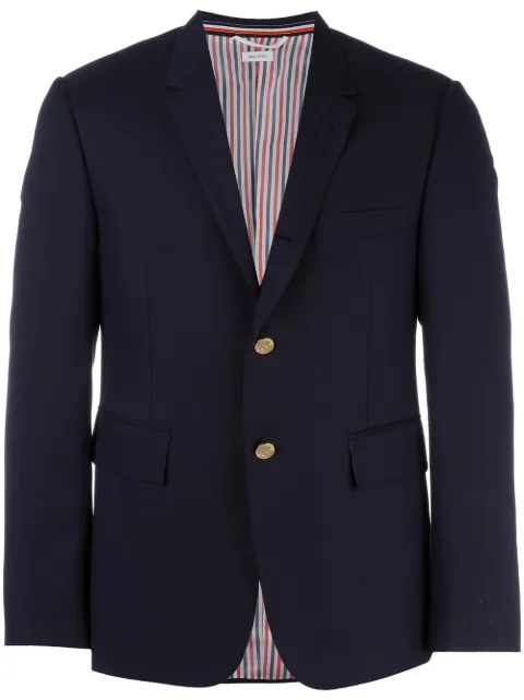 Thom Browne single-breasted wool blazer Blue MJC001A00626