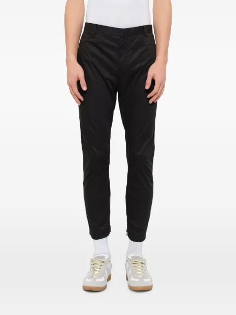Lanvin zip-fastening cropped trousers Black RMTR0008P17