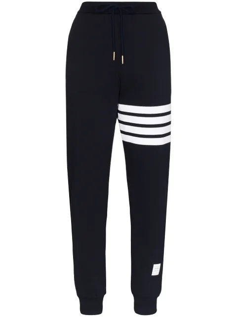 Thom Browne 4-bar classic cotton sweatpants Blue FJQ001A00535