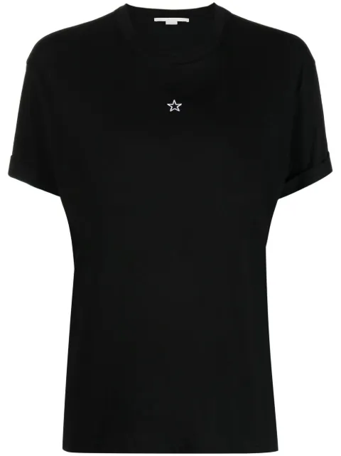 Stella McCartney ministar T-shirt Black 457142SIW20