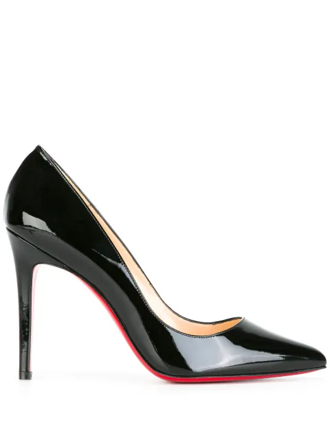 Christian Louboutin Pigalle 100mm leather pumps Black 3080680BK01