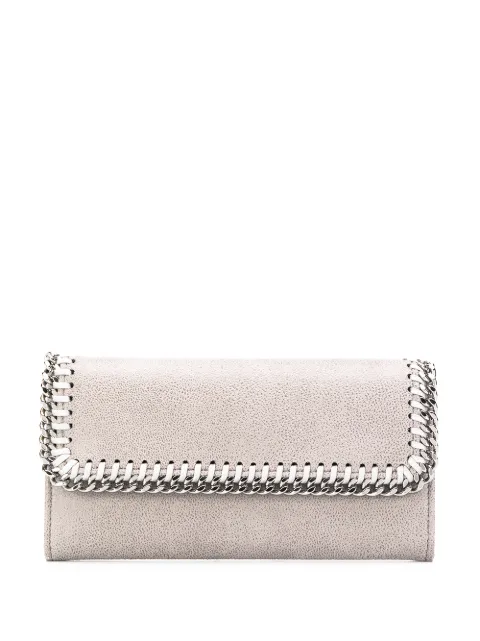 Stella McCartney Falabella Flap Continental wallet Grey 430999W9132