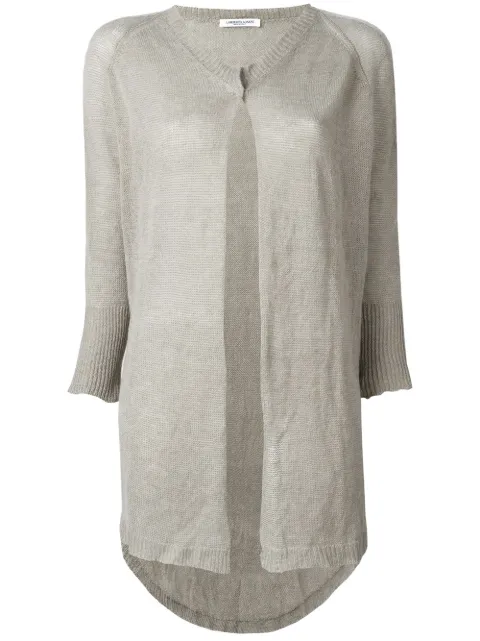 Lamberto Losani buttoned mid cardigan Neutrals A245053
